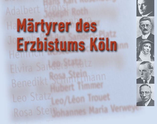Märtyrer des Erzbistums Köln